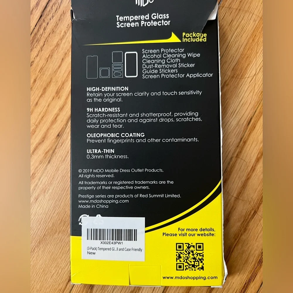 Tempered Glass Screen protector for IPhone 11 / Xr
